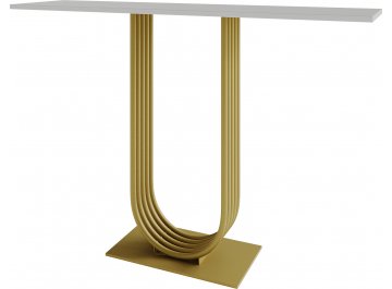 Консольный столик Arfeo 40x80x120 черный металл