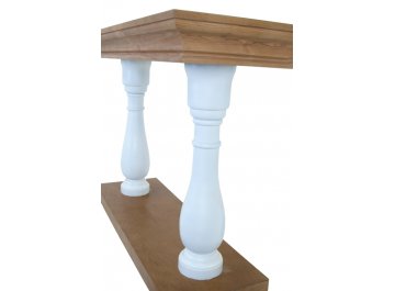 Консольный столик Torika Белый, натуральный
