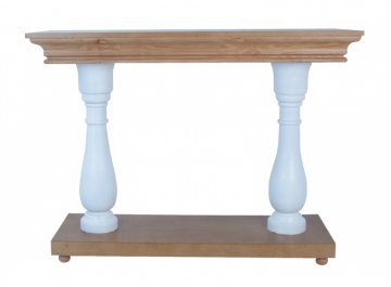 Консольный столик Torika Белый, натуральный