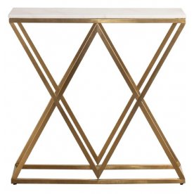 Консольный столик Bianco Namibia 47ED-CST026/80GOLD