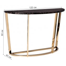 Консольный столик Dark Emperador 33FS-CST20C05-PG