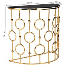 Консольный столик GY-CST8040GOLD