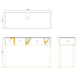 Консольный столик KFG197