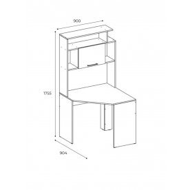 Письменный стол Квартет-12