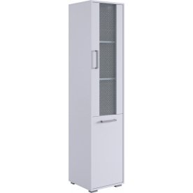 Письменный стол Лайт К4 белый / белый