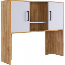 Письменный стол Лайт К4 дуб крафт золотой / белый