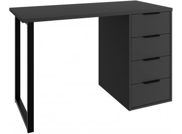 Письменный стол С-400 блэк / черный шагрень