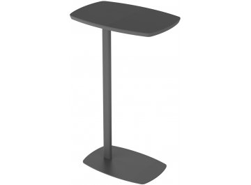 Приставной столик Дей дуб американский / черный графит / графит