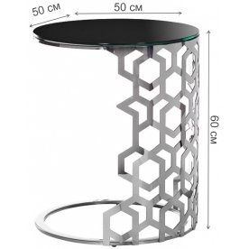 Приставной столик 13RXET3043-SILVER