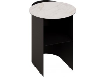 Приставной столик Тоби черный