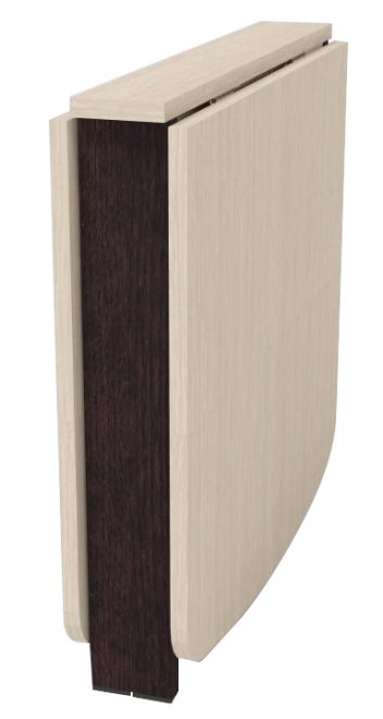Стол-книжка СтК6 венге / дуб молочный высота 54 см