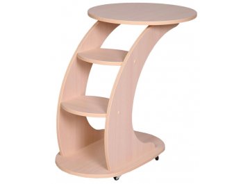 Журнальный столик Стелс молочный дуб