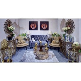 Стол журнальный 13RXCT8012-GOLD