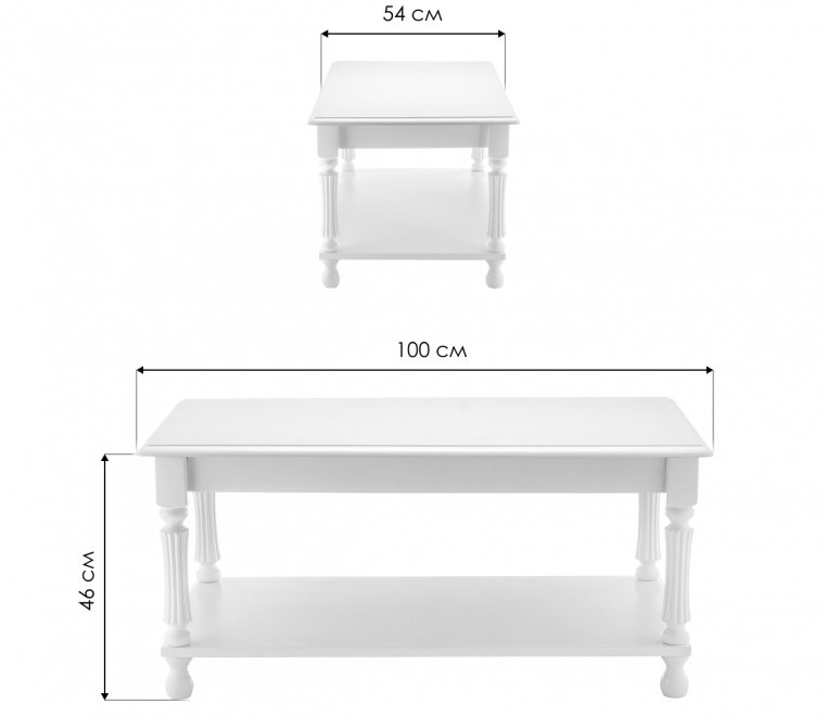 Журнальный стол Vivat oak