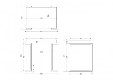 Журнальный столик KFG130