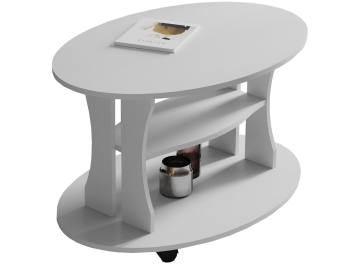 Журнальный столик Консул-1 белый