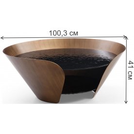 Журнальный столик CT6123 D100,3