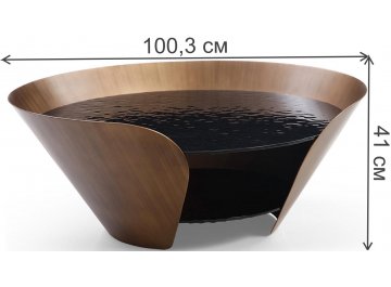 Журнальный столик CT6123 D100,3