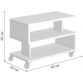 Журнальный столик Нобиле СЖ-1 БЕ