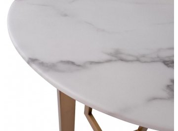 Журнальный столик Pearl White 33FS-ET2029-BBS