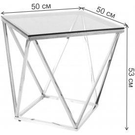 Журнальный столик Silver B 50/50