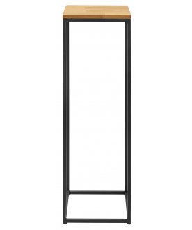 Цветочница Tori 100 дуб / черный