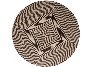 Журнальный столик Зебрано 60 бежево-коричневый