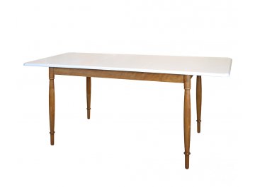 Обеденный стол Альянс 130(180)x80x75 айс