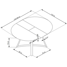 Деревянный стол Boma