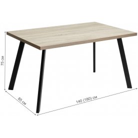 Деревянный стол Brick M