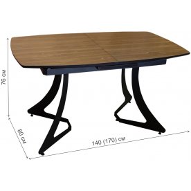 Деревянный стол Dikline А140