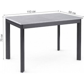 Деревянный стол Dikline L111