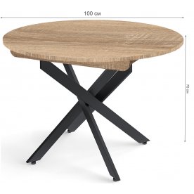 Деревянный стол Dikline RDB100