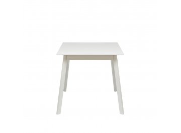 Обеденный стол Флоу 120x80 белый / белый