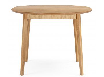 Обеденный стол Форли 100(130)x100 светлое дерево