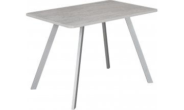 Деревянный стол Гамма ПР серый бетон