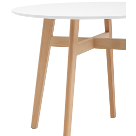 Деревянный стол Гарфильд Круглый