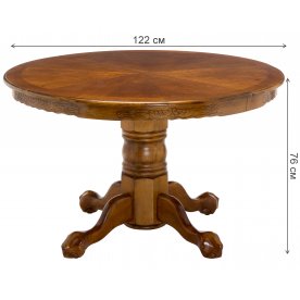 Деревянный стол GR RNDT 4872 SCC