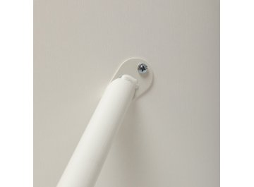 Обеденный стол Инаби 90 Белый текстурный / белый