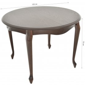 Деревянный стол Кабриоль