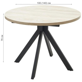 Деревянный стол Корфу 100