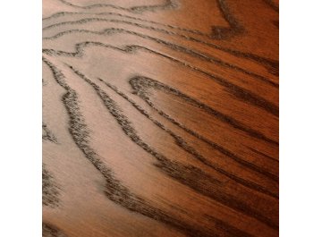 Обеденный стол Liverpool 110 грецкий орех / золотистый шпон