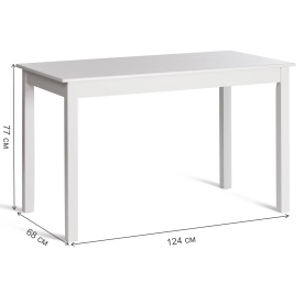 Деревянный стол Moss