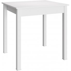 Деревянный стол С-300 белый структурный