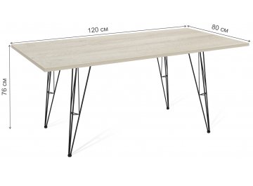 Деревянный стол SHT-TU10/120/80