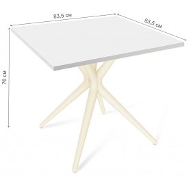 Деревянный стол SHT-TU30/TT80/80