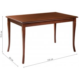 Деревянный стол Сиена