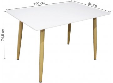 Деревянный стол Snow