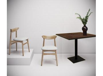 Обеденный стол Simple 900 Basalt