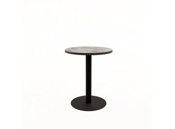 Обеденный стол RADIUS basalt/черный